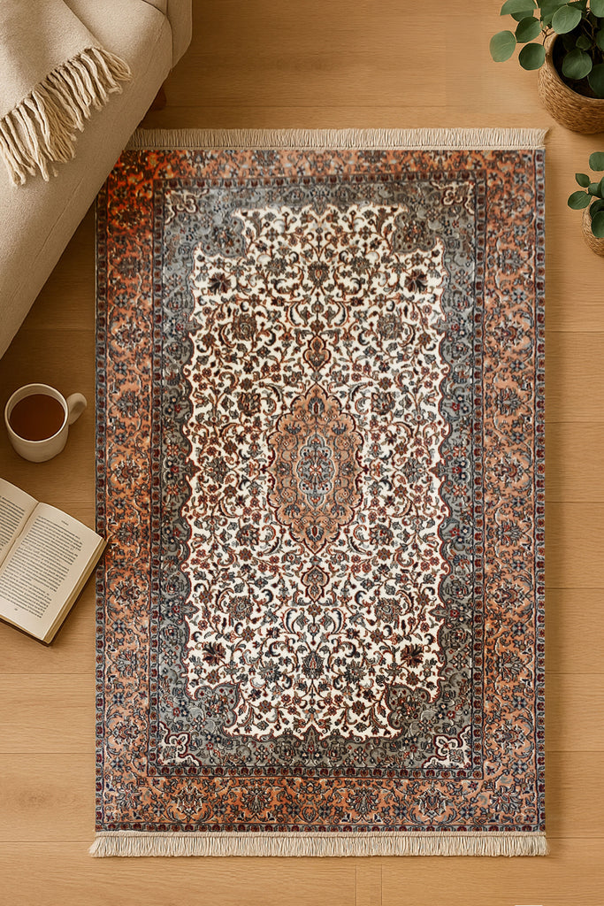 Kashan 12344 Multi 95cm x 154cm (B.No. 76)
