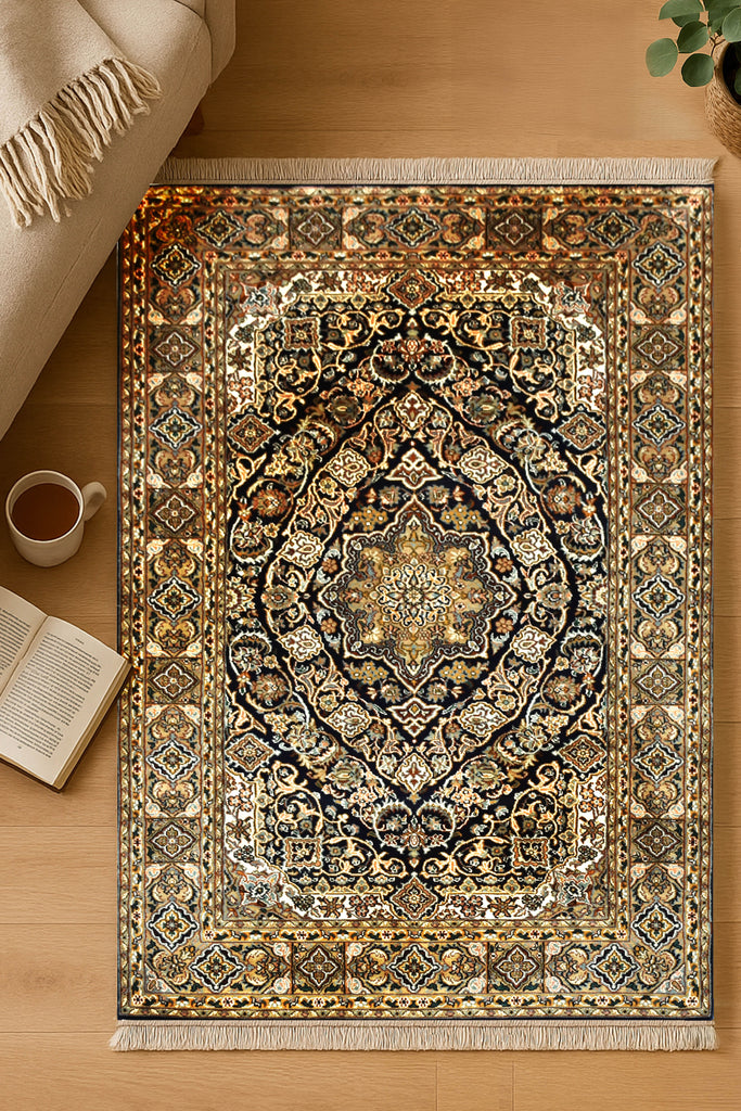 Kashan 12173 Multi 94cm x 154cm (B.No. 26)