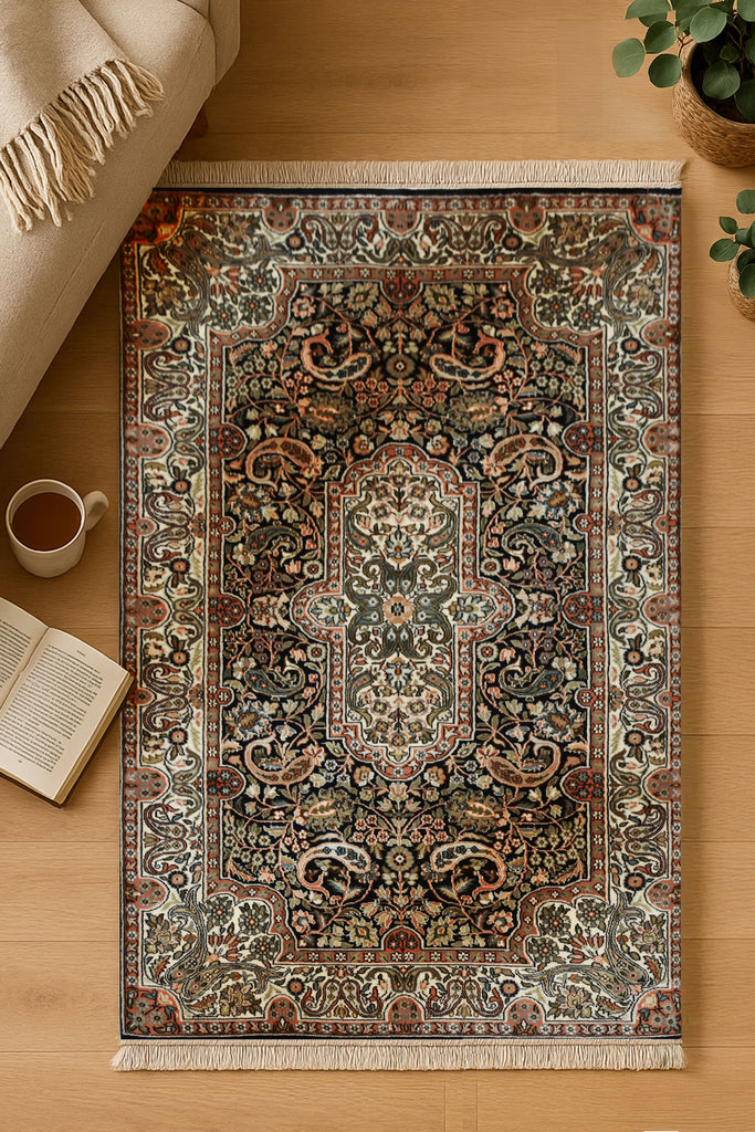 Kashan 8270 Multi 95cm x 153cm (B.No. 35)