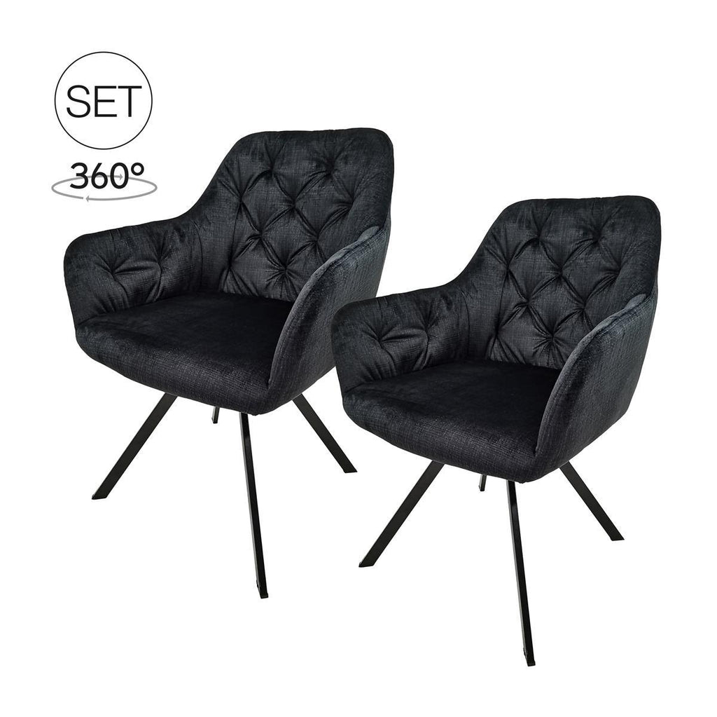 Stuhl Drehstuhl Georgia 100 2er-Set