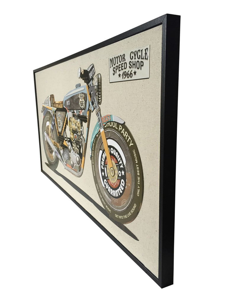Papier Wandbild Motorcycle II 82x42 FRE660
