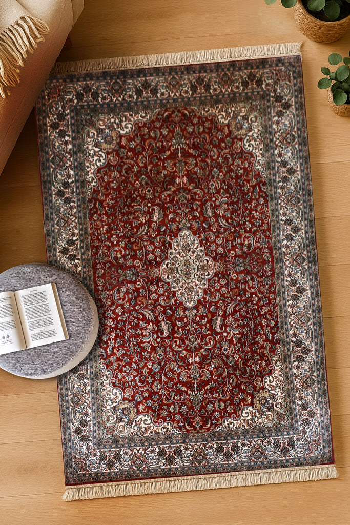 Kashan 6633 Multi 122cm x 193cm (B.No. 124)