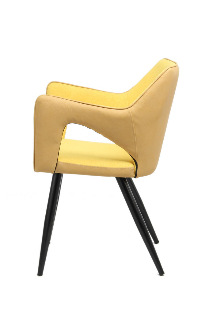 Stuhl Palina 100 2er-Set Gelb