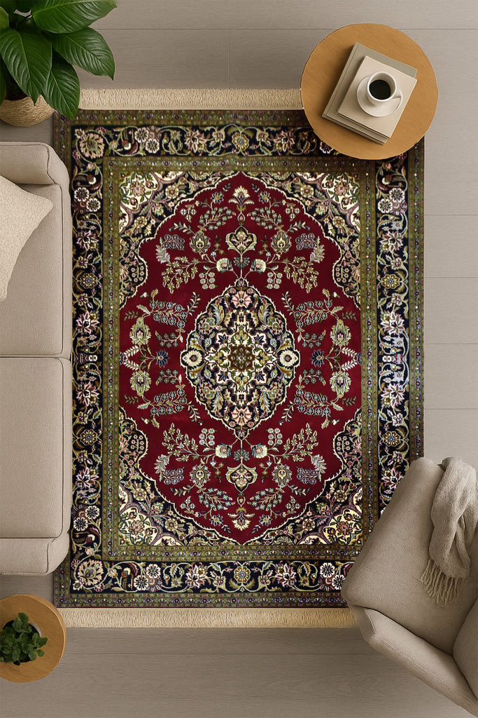 Kashan 19547 Multi 161cm x 217cm (B.No. 309)