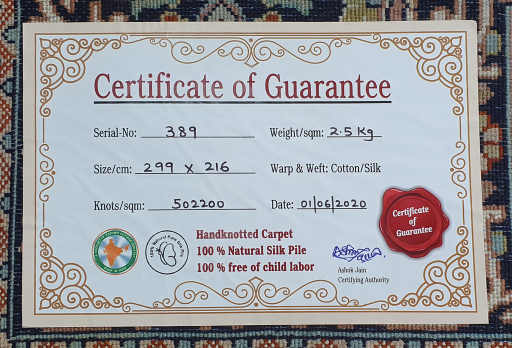 Boxes 3642 Multi 216cm x 299cm (B.No. 389)