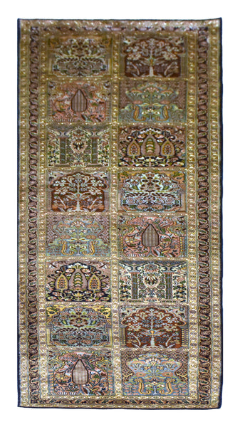 Hamadan 222 Multi 79cm x 369cm (B.No. 453)