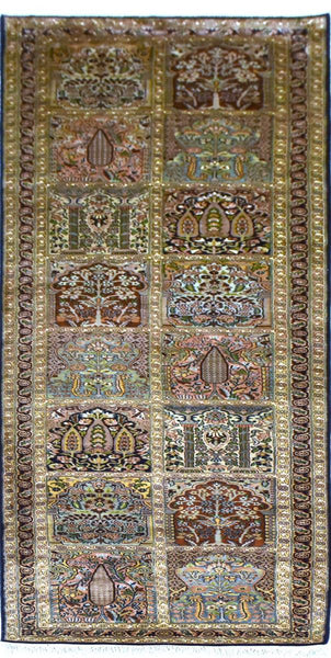 Hamadan 222 Multi 79cm x 369cm (B.No. 453)