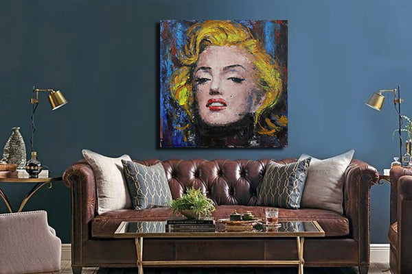 Öl-Wandbild Marilyn 120x120 PHA300