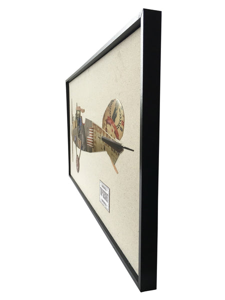 Papier Wandbild Plane 82x42 FRE944