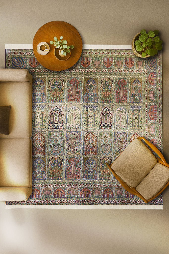 Hamadan 8467 Multi 247cm x 226cm (B.No. 390)