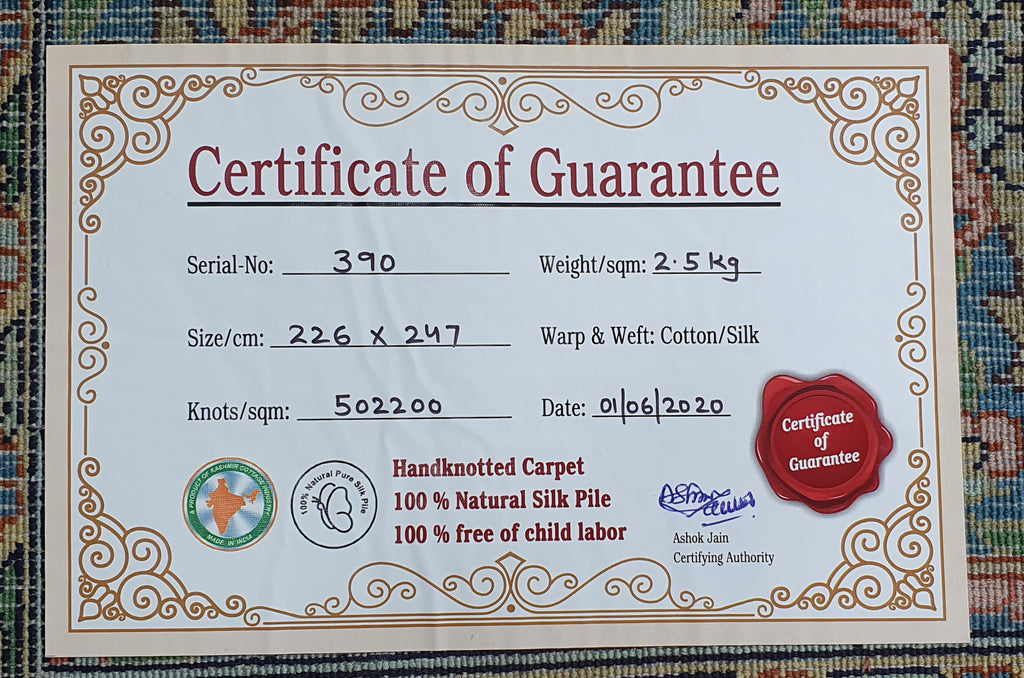 Hamadan 8467 Multi 247cm x 226cm (B.No. 390)