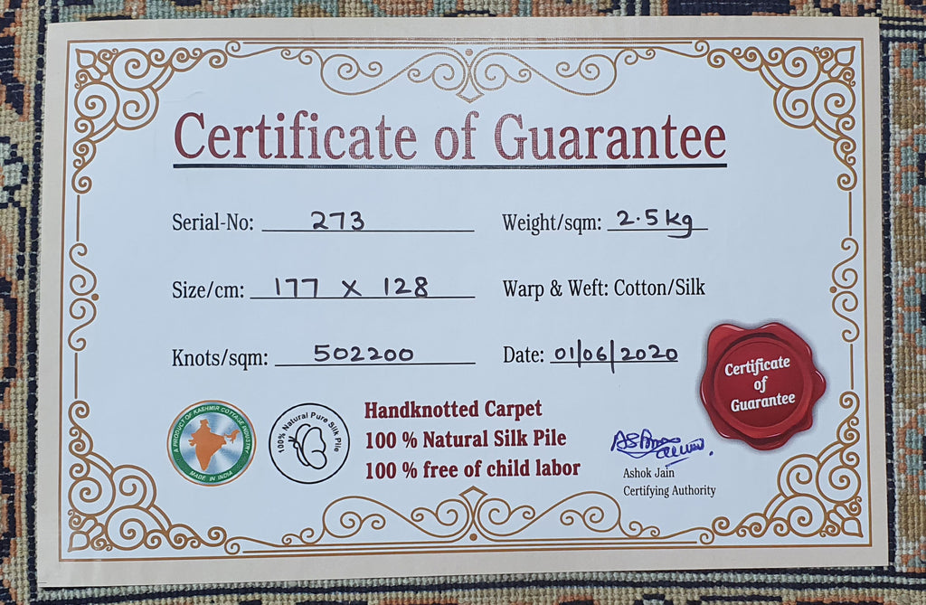 Hamadan 9448 Multi 128cm x 177cm (B.No. 273)