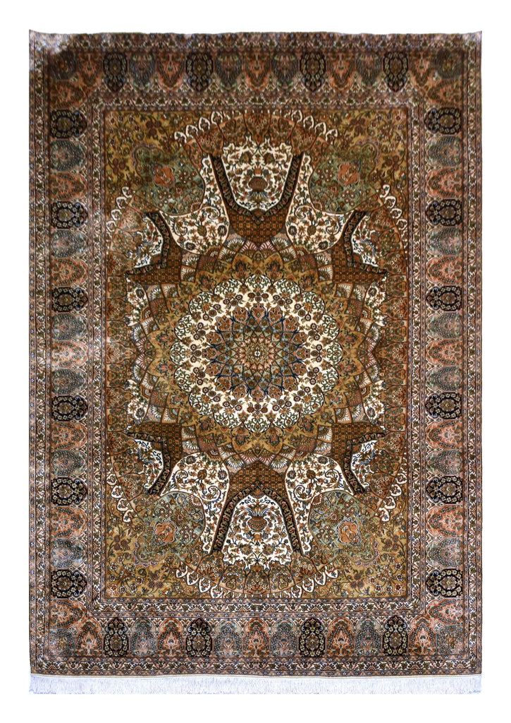 Kashan 205 Multi 249cm x 343cm (B.No. 406)