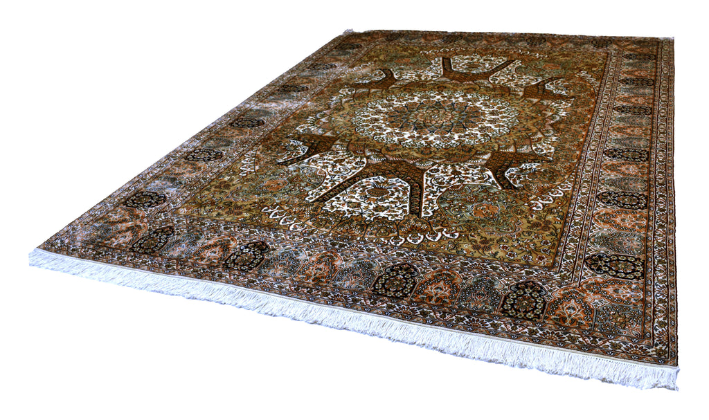 Kashan 205 Multi 249cm x 343cm (B.No. 406)