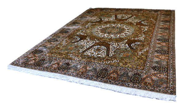 Kashan 205 Multi 249cm x 343cm (B.No. 406)