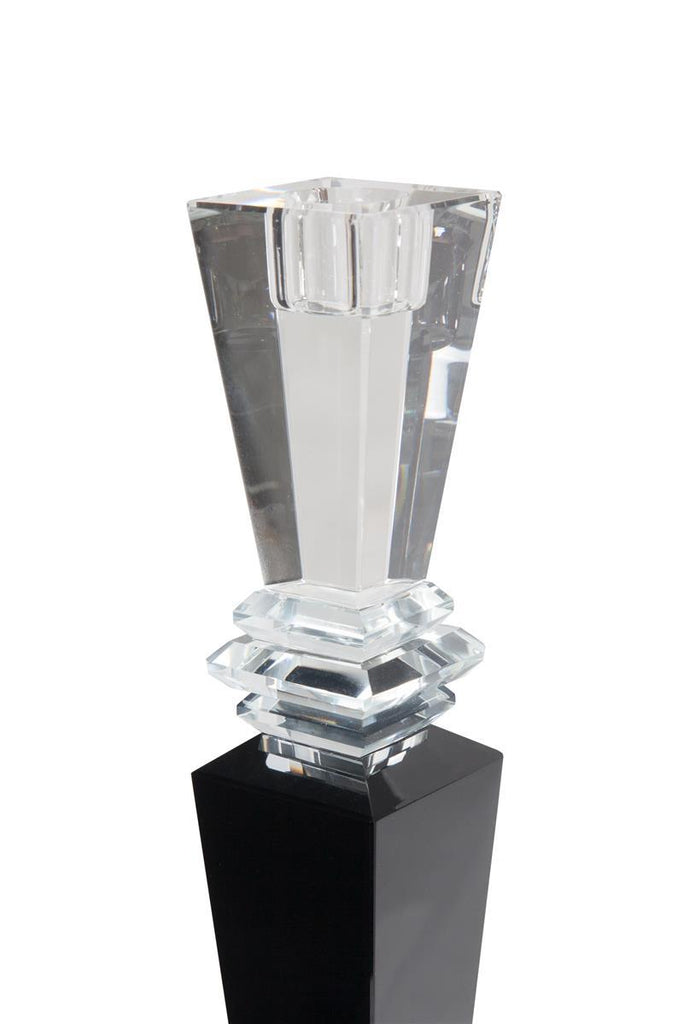 Kerzenhalter Lavenda III 300 Glas / Schwarz