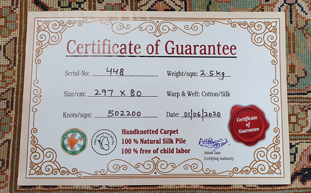 Hamadan 1 Multi 80cm x 297cm (B.No. 448)