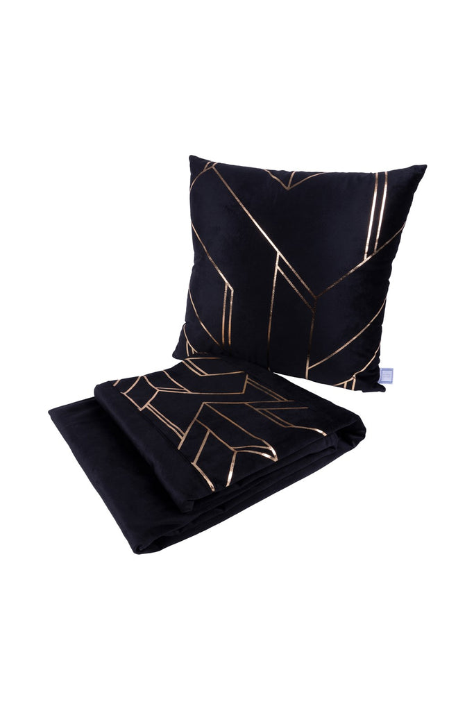 Dekokissen & Decke Prisma 100 2er-Set