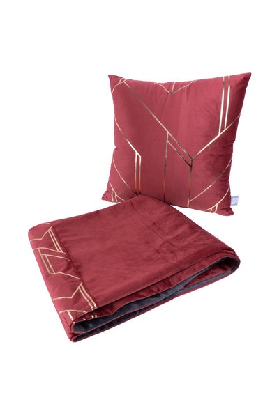Dekokissen & Decke Prisma 100 2er-Set