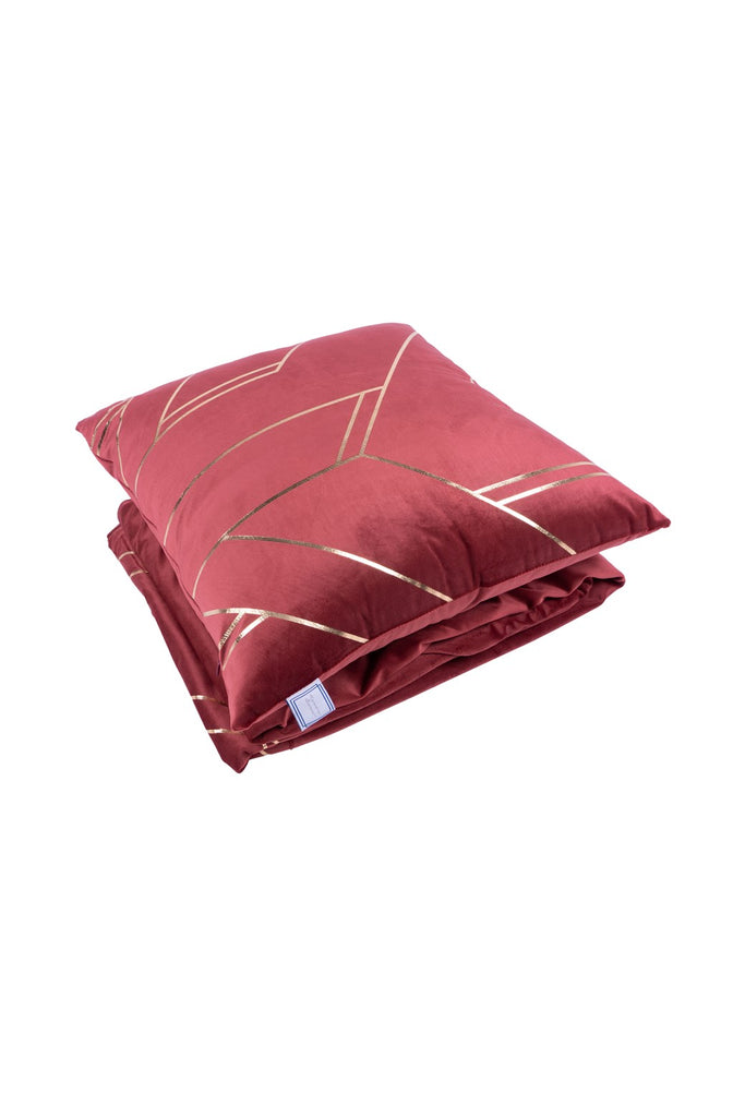 Dekokissen & Decke Prisma 100 2er-Set