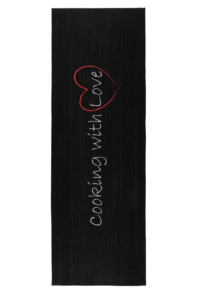 Pyron 100 Schwarz 60 x 180 cm