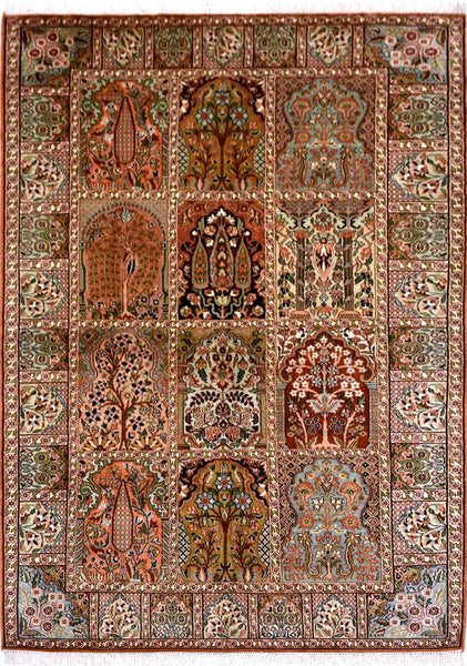 Kashan 440 Multi 121cm x 193cm (B.No. 216)