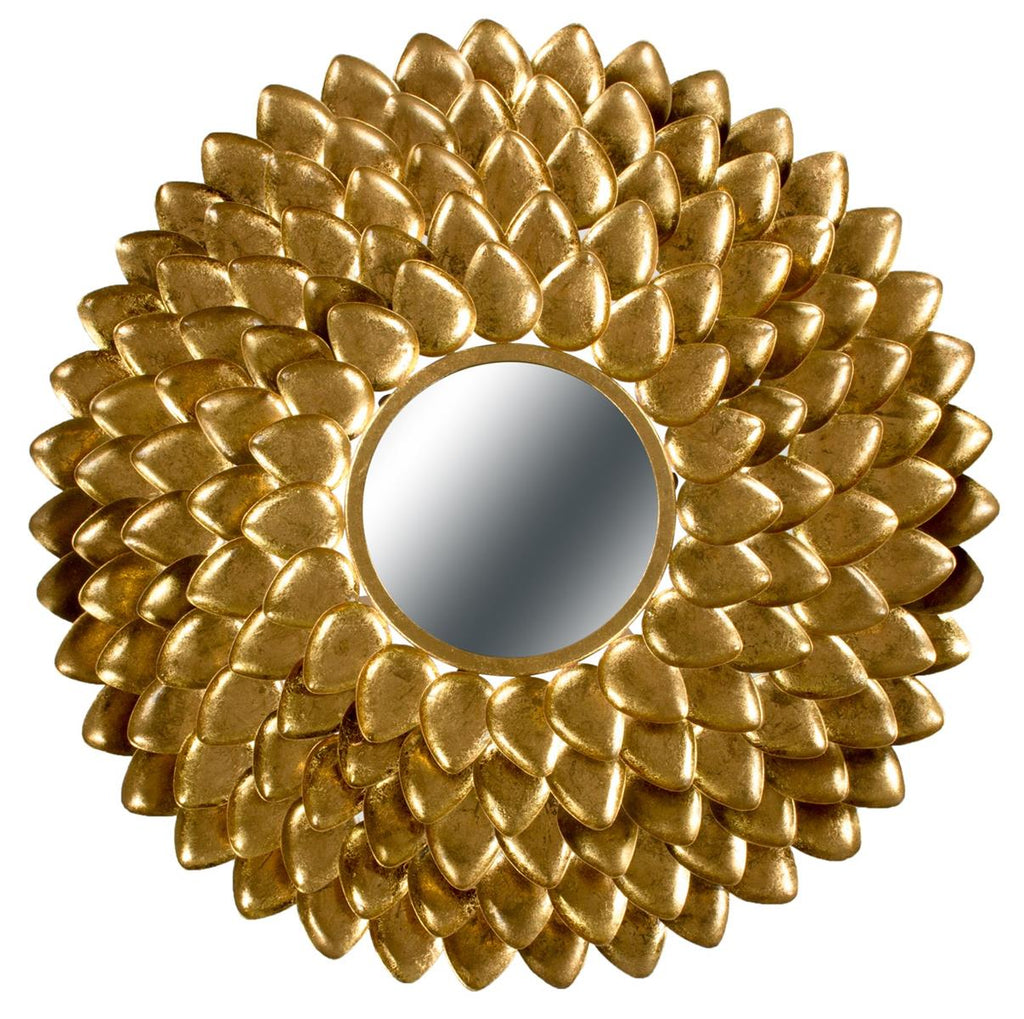 Metall Wandspiegel Daphne 180 Gold