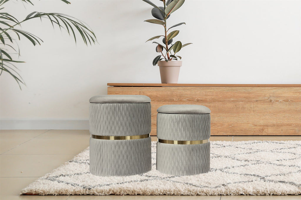 Hocker Milas 100 2er-Set