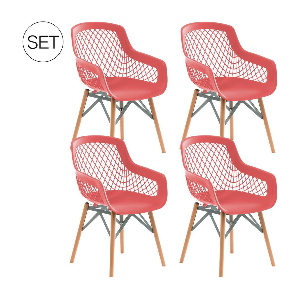 Stuhl Minimalist 4er-Set