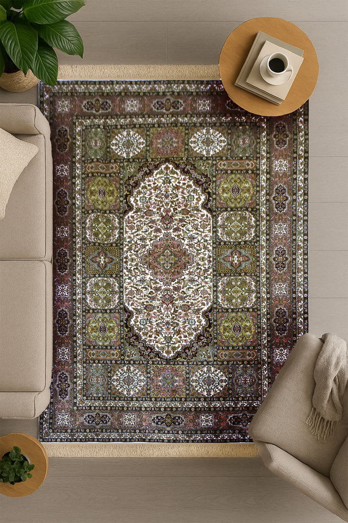 Kashan 6942 Multi 198cm x 302cm (B.No. 370)