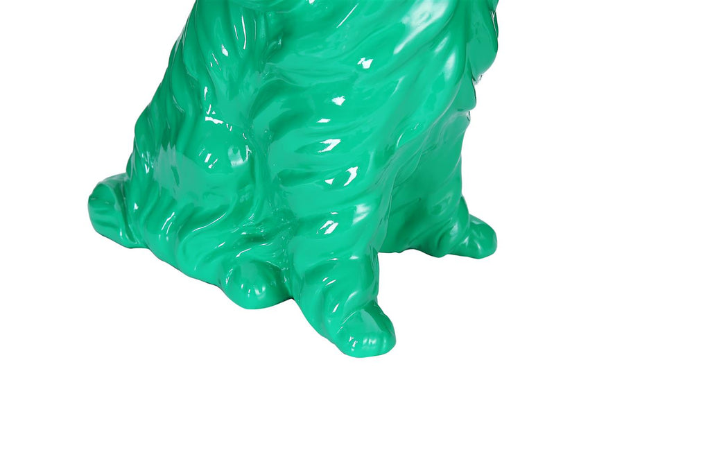 Skulptur Munsterlander 11-J Grün