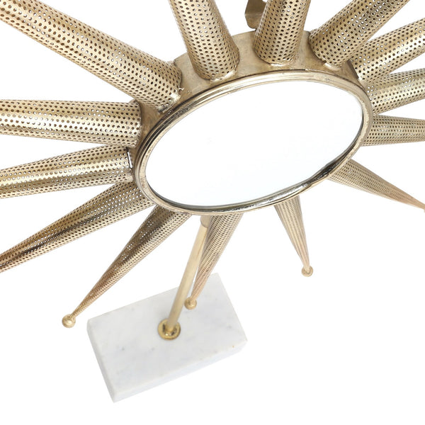 Skulptur Ajey 477 Gold / Weiß