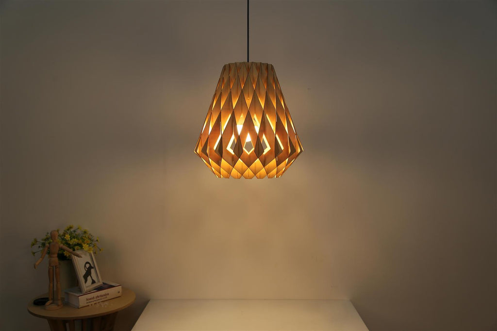 Hängelampe Naturalista Holz