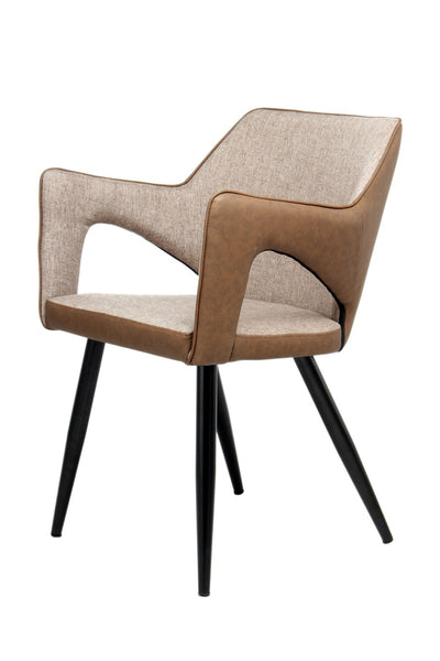 Stuhl Palina 100 2er-Set Beige