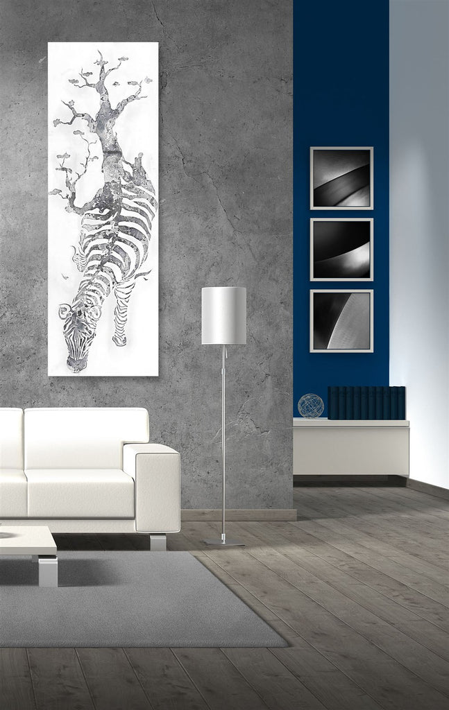 Öl-Wandbild Zebra 50x150 COL500