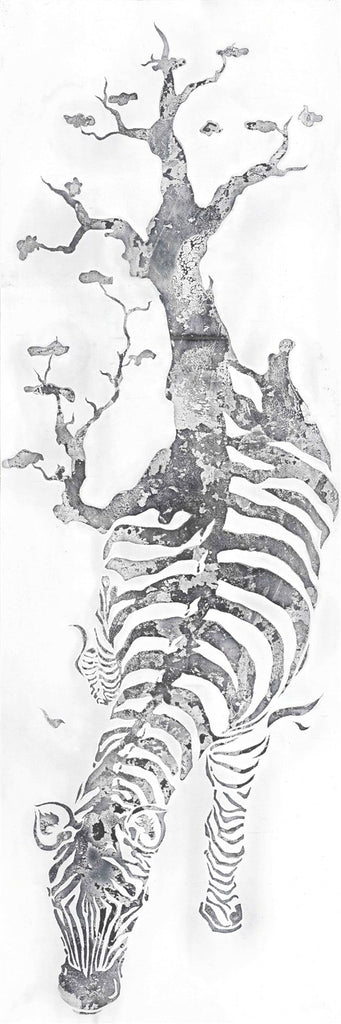 Öl-Wandbild Zebra 50x150 COL500