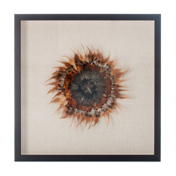 Feder-Wandbild Plumage I 60cm x 60cm