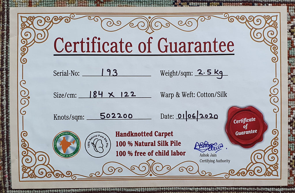 Hamadan 12162 Multi 122cm x 184cm (B.No. 193)