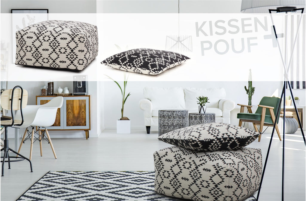 Unwind Pouf & Cushion Set 150