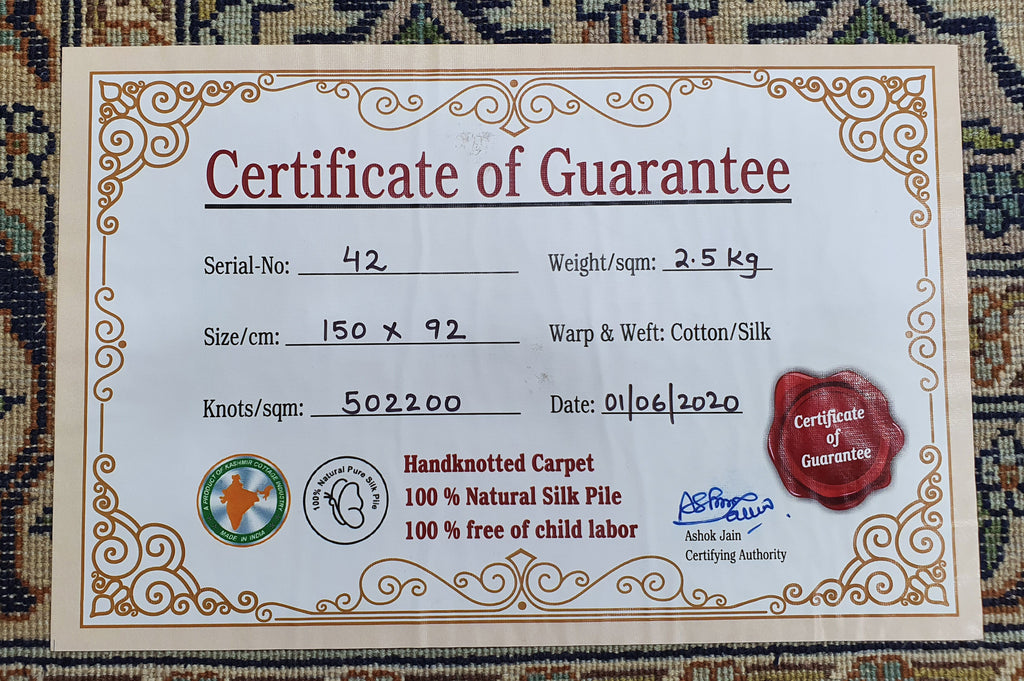 Hamadan 999 Multi 92cm x 150cm (B.No. 42)