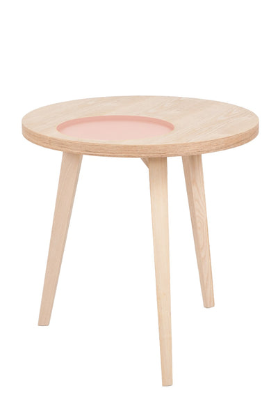Beistelltisch Avery III Esche / Rosa
