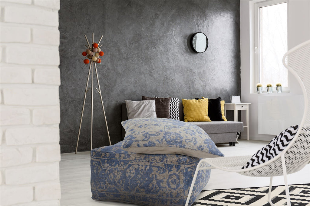 Paramount Pouf & Cushion Set 400