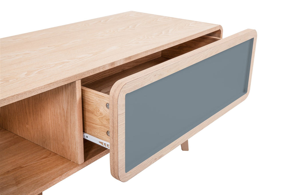 TV-Tisch Avery I Esche / Grau