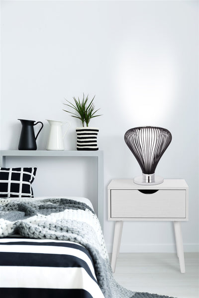 Tischlampe Rhea 810 Schwarz