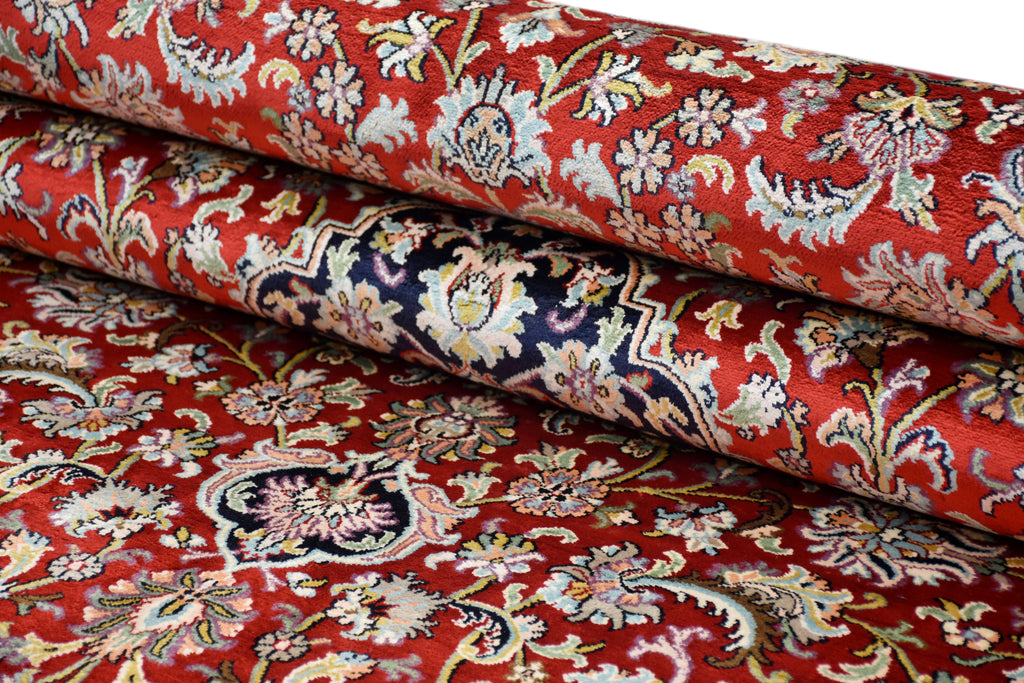 Kashan 21 Multi 218cm x 299cm (B.No. 383)