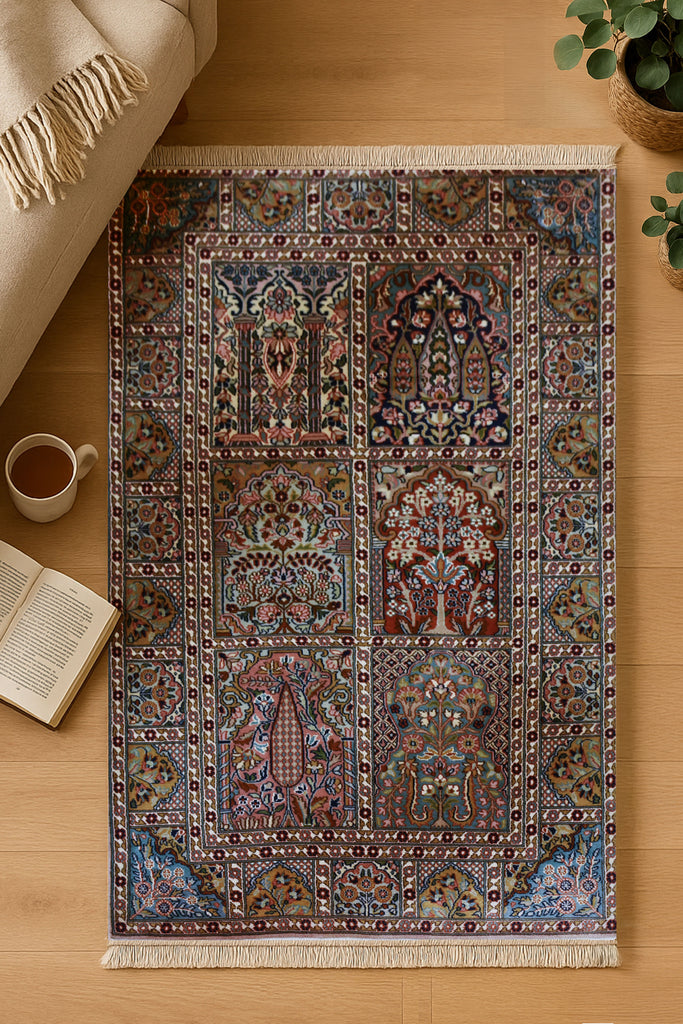 Hamadan 7555 Multi 94cm x 150cm (B.No. 96)