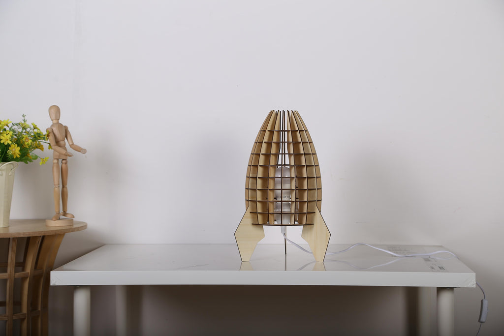 Tischlampe Rocket Holz