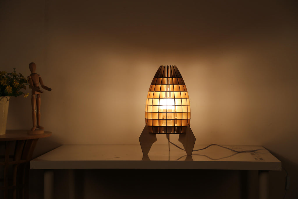 Tischlampe Rocket Holz