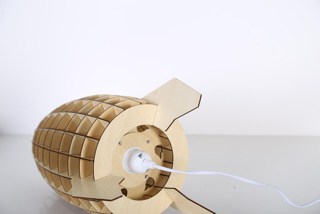 Tischlampe Rocket Holz