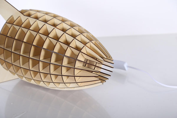 Tischlampe Rocket Holz